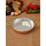 Moda Bakır Bakır Tava, Yumurta Omlet Sahan - Görsel 4