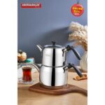 Kahramanlar Delux Mega Boy Black Çaydanlık Takımı