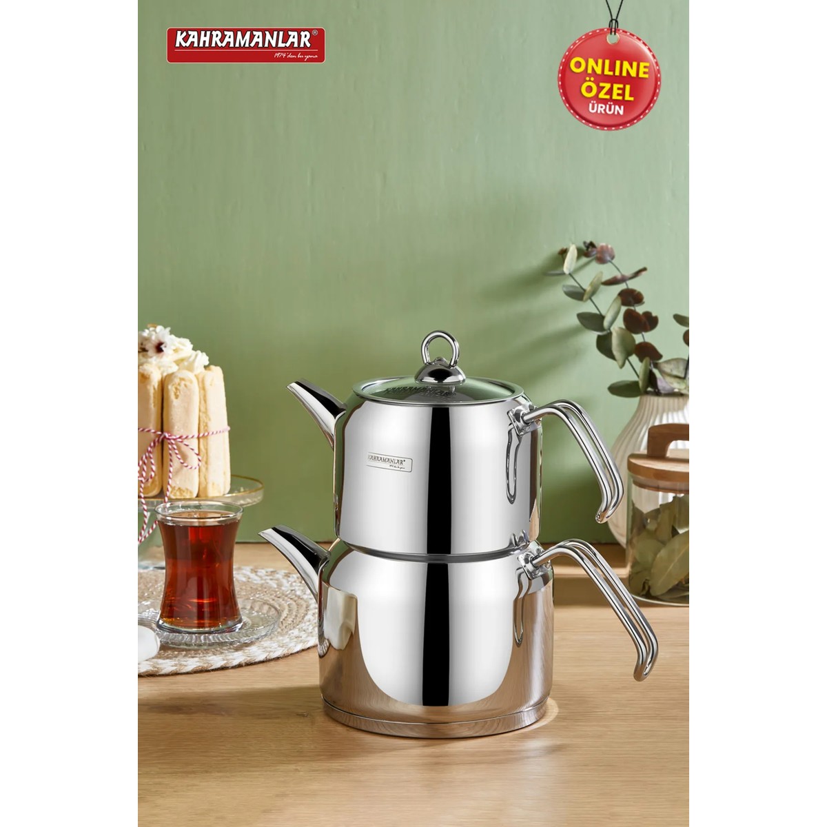 110000856870865.jpg Kahramanlar Delux Mega Boy Platin Çaydanlık Takımı - Görsel 1