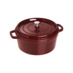 Staub La Cocotte Döküm Tencere Yuvarlak 28 cm Bordo