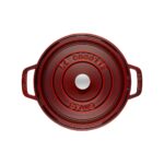 Staub La Cocotte Döküm Tencere Yuvarlak 28 cm Bordo - Görsel 3