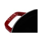 Staub La Cocotte Döküm Tencere Yuvarlak 28 cm Bordo - Görsel 4