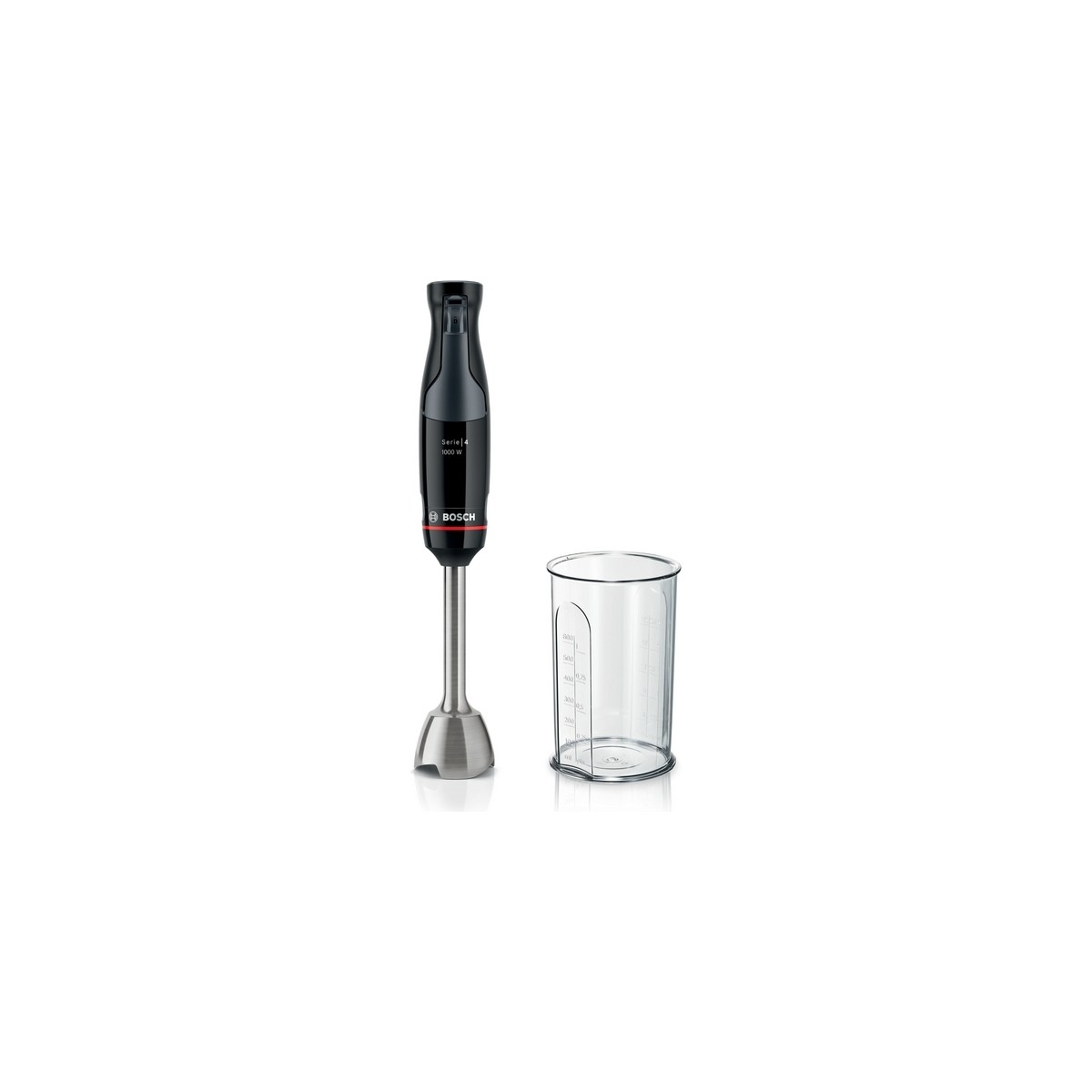 110000861585467.jpg Bosch MSM4B610 Serie 4, El Blenderı, ErgoMaster, 1000 W, Siyah, Antrasit - Görsel 1
