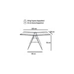 Perilla Fit Çamaşır Kurutmalık - Görsel 3