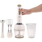 Homend Gold 4'lü Elektrikli Çeyiz Seti Tost, Kahve, Çay Makinesi ve Blender Seti Krem - Görsel 5