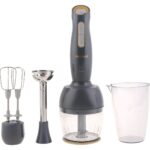 Homend Gold 4'lü Elektrikli Çeyiz Seti Tost, Kahve, Çay Makinesi ve Blender Seti Antrasit - Görsel 2