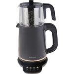 Homend Gold 4'lü Elektrikli Çeyiz Seti Tost, Kahve, Çay Makinesi ve Blender Seti Antrasit - Görsel 3