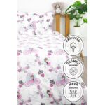 Favora Pink Glow Tek Kişilik Nevresim Seti - Pembe - Beyaz