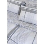 Altınbaşak % 100 Pamuk Foster Shadows Tek Kişilik  Nevresim Takımı (Havlu Hediyeli) - Görsel 3