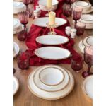 Rossev Yemek Takımı Eser-I Gold 88 Parça 12 Kişilik - Görsel 2