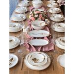 Rossev Yemek Takımı Eser-I Golda 162 Parça 12 Kişilik