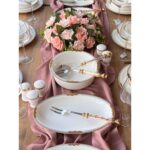 Rossev Yemek Takımı Eser-I Golda 162 Parça 12 Kişilik - Görsel 4