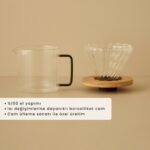 Bella Maison Tabarise Filtre Kahve Demliği Naturel (600 cc) - Görsel 2