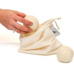 Missi 3 Adet Yün Çamaşır Kurutma Topu + 10ML Hanımeli Esansı - Görsel 3