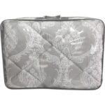 Clasy  Pamuk Saten Tek Kişilik Yorgan Uyku Seti Kaldera V1 Gri - Görsel 3