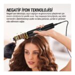 VeryFit WT626  7 In 1 Hava Üflemeli Saç Düzleştirici Şekillendirici Airwrap Compact Saç Kurutma Fön Makinesi - Görsel 5