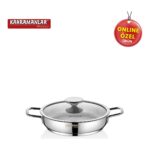 Kahramanlar 18/10 Paslanmaz Çelik Yumurta Sahanı 16-20 cm – İndüksiyon Tabanlı, Dayanıklı ve Eşit Isı Dağılımı Sağlayan - Görsel 5