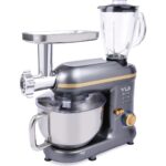 Yui M120 Multi-Fonksiyonel 3'ü Bir Arada Stand Mikser Kıyma Setli ve Blender Özellikli Koyu Gri/gold - Görsel 2