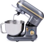Yui M120 Multi-Fonksiyonel 3'ü Bir Arada Stand Mikser Kıyma Setli ve Blender Özellikli Koyu Gri/gold - Görsel 3