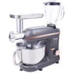 Yui M120 Multi-Fonksiyonel 3'ü Bir Arada Stand Mikser Kıyma Setli ve Blender Özellikli Gri/rosegold - Görsel 2