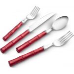 Karaca Ember Kırmızı 6 Kişilik 24 Parça Çatal Kaşık Bıçak Seti - Görsel 2