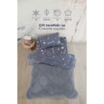 Formeya Tek Kişilik Çarşaflı Astronot Desenli Çift Taraflı Wellsoft Uyku Seti (Yorgan+Çarşaf+Yastık Kılıfı) - Görsel 2