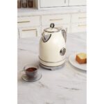 Fressi FR-KT05 Vintheat 1,7l Isı Göstergeli Retro Krem Kettle Kablosuz Su Isıtıcısı - Görsel 4