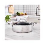 Karaca Plasma Steel 3ply Karnıyarık Tencere 28 cm - Görsel 2