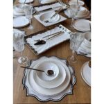 Rossev Yemek Takımı Modern Silver 86 Parça 6 Kişilik - Görsel 2