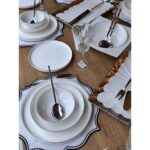 Rossev Yemek Takımı Modern Silver 86 Parça 6 Kişilik - Görsel 4