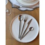 Rossev Yemek Takımı Modern Silver 86 Parça 6 Kişilik - Görsel 5