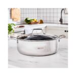 Karaca Plasma Steel 3ply Karnıyarık Tencere 30 cm