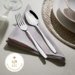 Nehir Sahra Sade 84 Parça Kutulu Çatal Kaşık Bıçak Takımı - Görsel 3