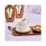 Karaca Seashell 2 Kişilik Çay Fincanı 200 ml Bej - Görsel 2