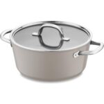 Jumbo Swis Crystal Bej Derin Tencere 24 cm