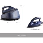 Homend Steamwork Buhar Kazanlı Ütü Lacivert 2400 W - Görsel 4