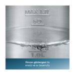 Philips HD9396/90 7000 Serisi Çift Yalıtımlı Su Isıtıcısı, 1,7 L kapasite, Yaylı Kapak, Hızlı Kaynatma, Kolay Temizlik, - Görsel 5