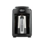 Stilevs Sadem x Inox Otomatik Türk Kahve Makinası Siyah - Gümüş