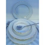 Porland Porselen 24 Parça 6 Kişilik Yemek Takımı-Yaldızlı - Görsel 3