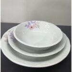 Porland Porselen Melodi 18 Parça 6 Kişilik Yemek Takımı