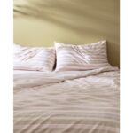 Madame Coco Darvell Çift Kişilik Pamuklu Baskılı Nevresim Takımı - Bej - Görsel 2