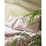 Madame Coco Darvell Çift Kişilik Pamuklu Baskılı Nevresim Takımı - Bej - Görsel 3