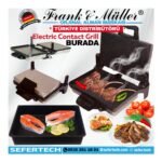 Frank & Müller Germany | Silex Versiyon Tepsili Electro Contact Grill | Pizza, Lahmacun ve Grill Makinesi - Görsel 3
