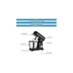 Lorenzo Master Plus Stand Mikser Hamur Yoğurma Siyah - Görsel 3