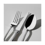 Nehir Lalezar Saten 12 Kişilik 89 Parça Deri Kutulu Çatal Kaşık Bıçak Takımı - Görsel 2