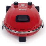 Dr.Maya® | Pro Plus Taş Fırın Pizza Makinesi - Kırmızı - Görsel 2