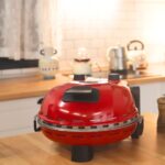 Dr.Maya® | Pro Plus Taş Fırın Pizza Makinesi - Kırmızı - Görsel 4