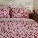 Karaca Home Amour Bliss  Pamuk Çift Kişilik Nevresim Takımı Kırmızı - Görsel 5