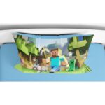 Erays Home Minecraft 3D Dijital Baskılı Tek Kişilik Nevresim Takımı Genç Nevresim Takımı - Görsel 2