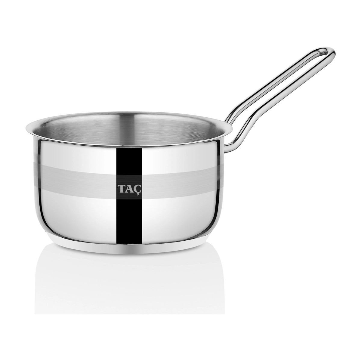 110000895923252.jpg Taç Çelik Sütlük 14 cm - Görsel 1